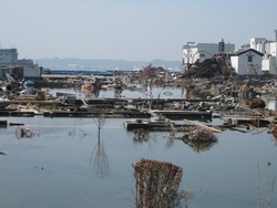 気仙沼市の被害風景その1