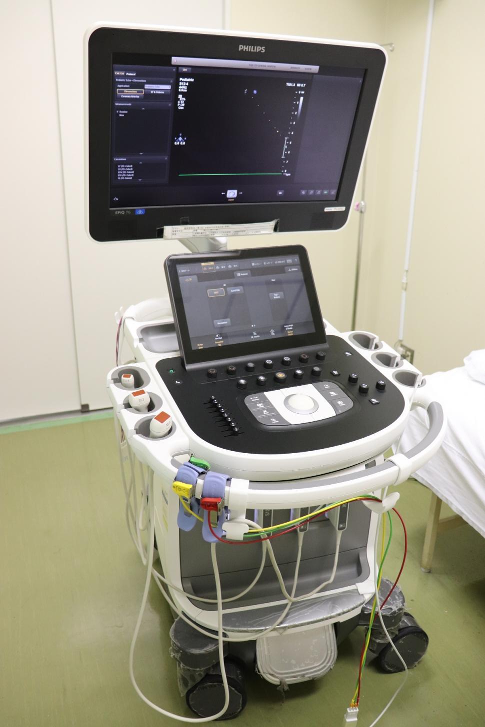 心臓超音波断層診断機器
