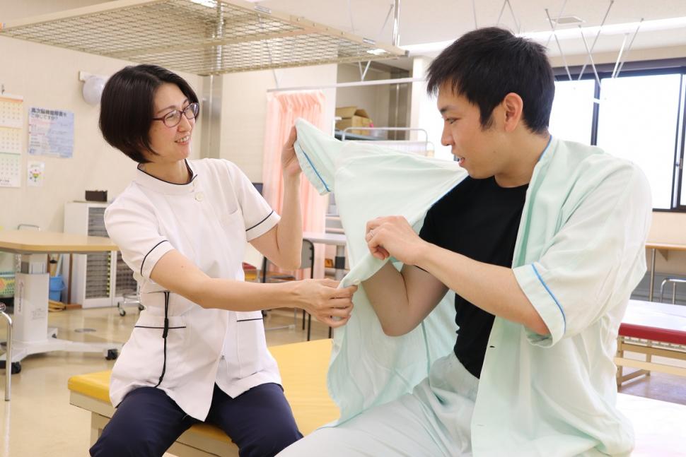 リハ科着替え